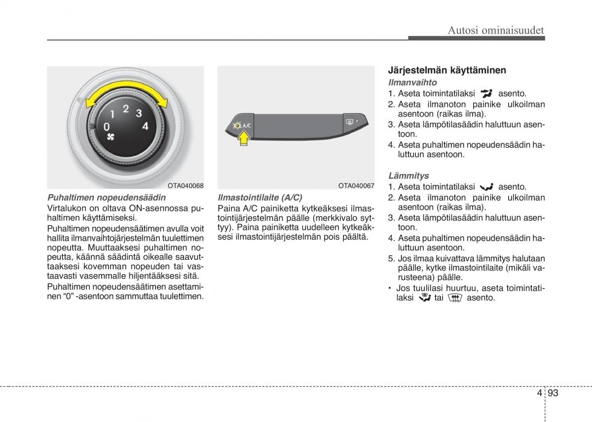 KIA Picanto II 2 omistajan kasikirja / page 167