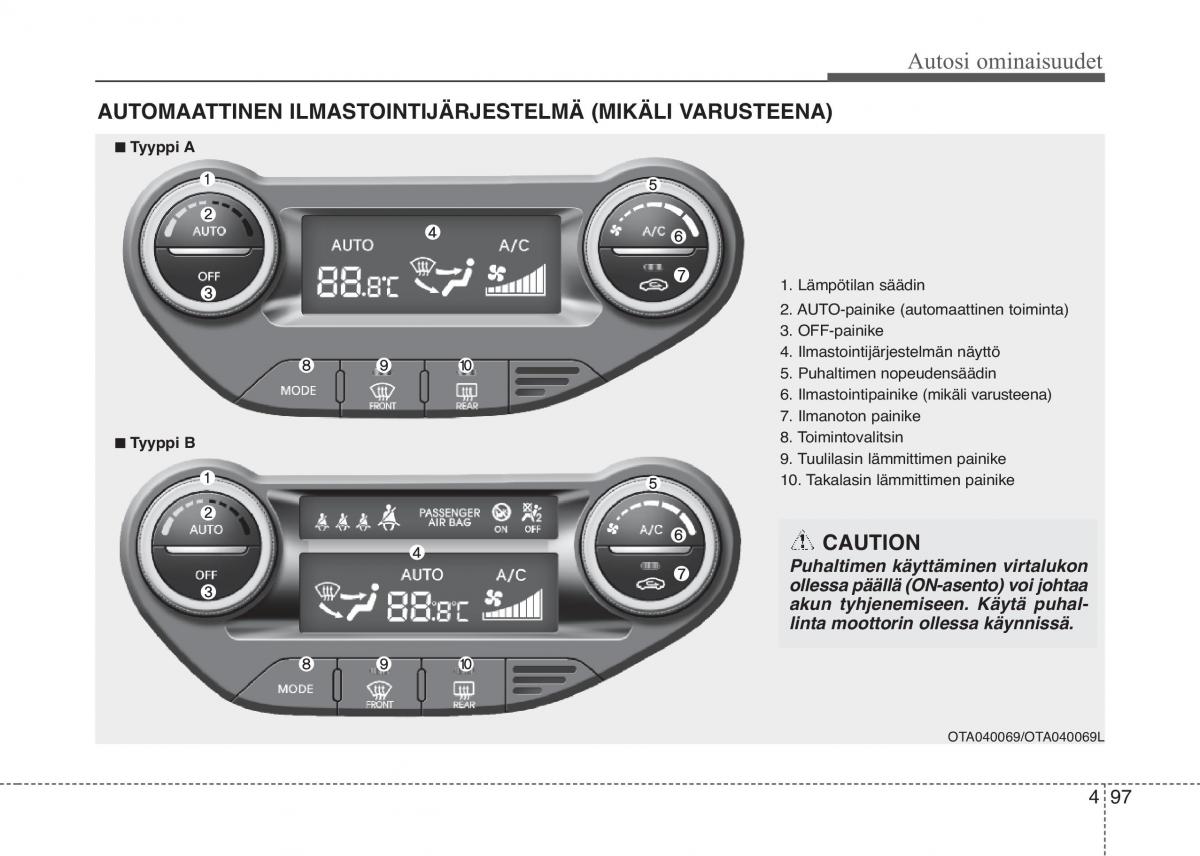 KIA Picanto II 2 omistajan kasikirja / page 171