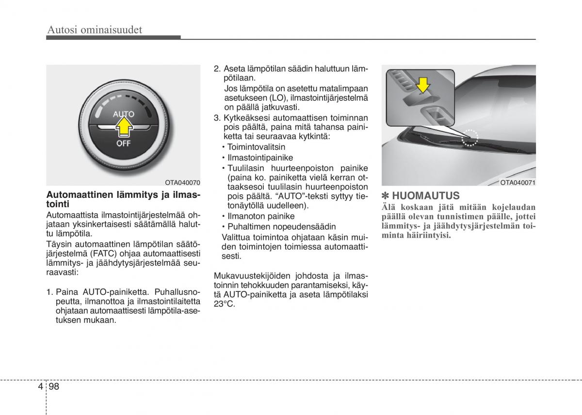 KIA Picanto II 2 omistajan kasikirja / page 172