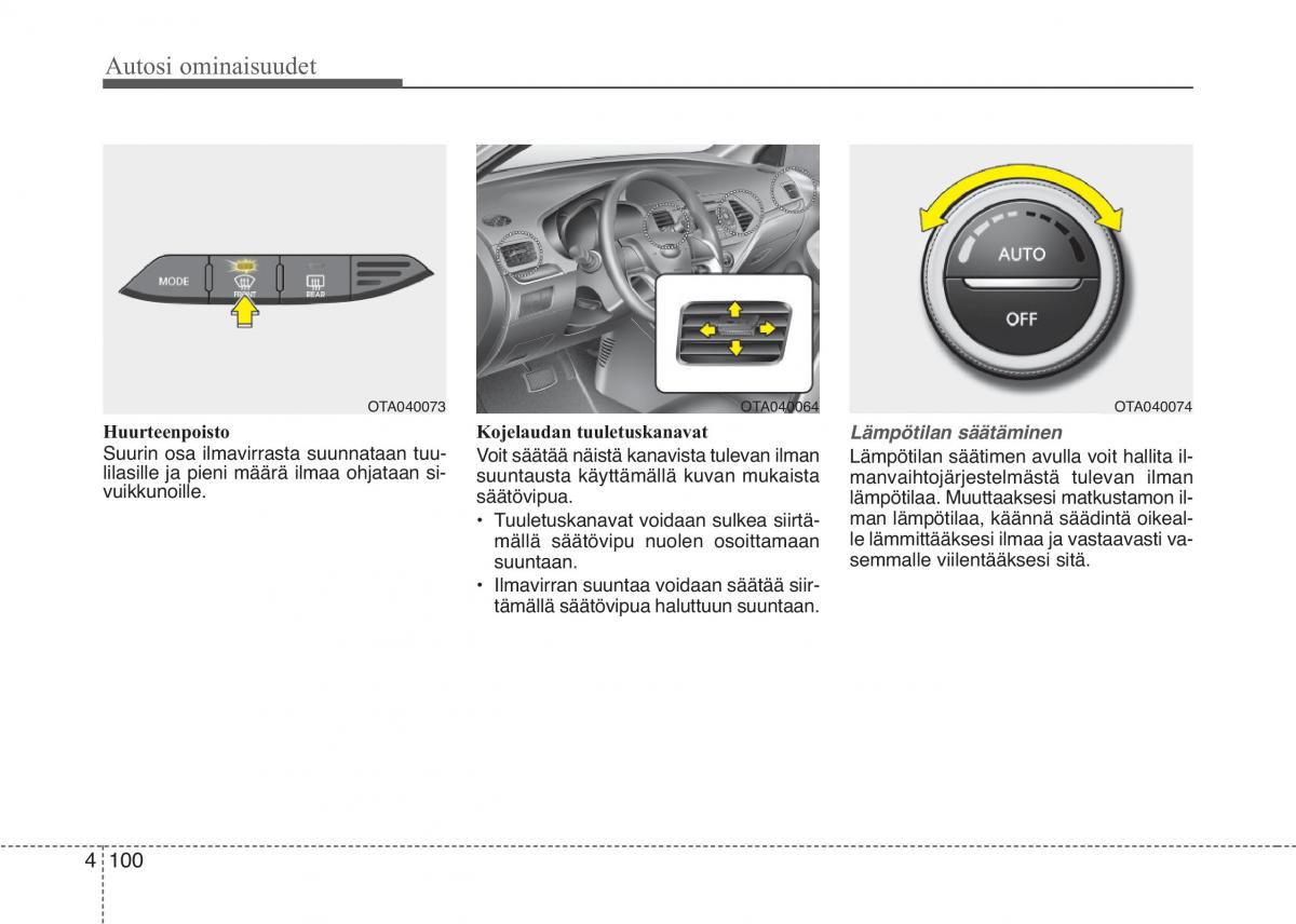 KIA Picanto II 2 omistajan kasikirja / page 174