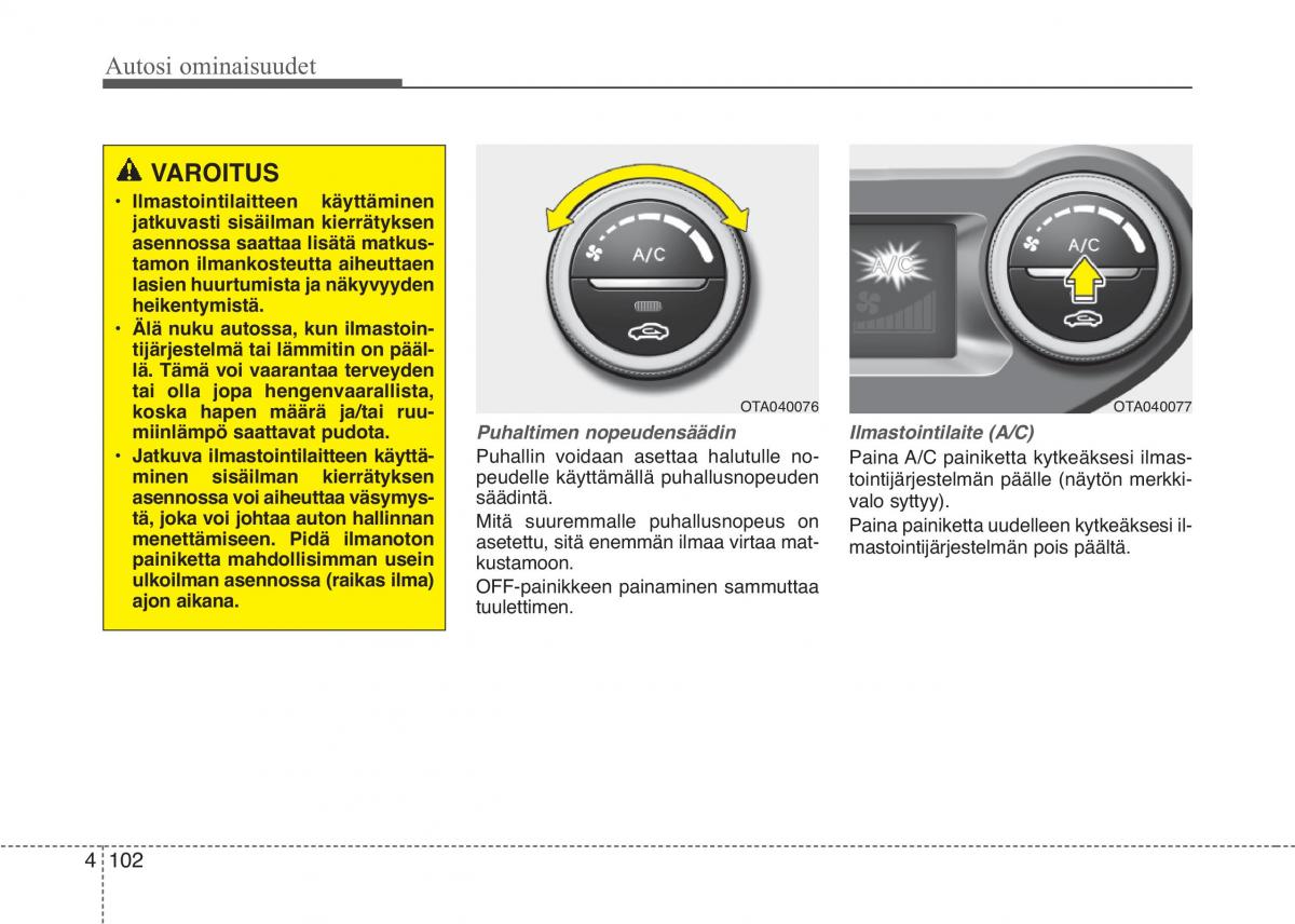 KIA Picanto II 2 omistajan kasikirja / page 176