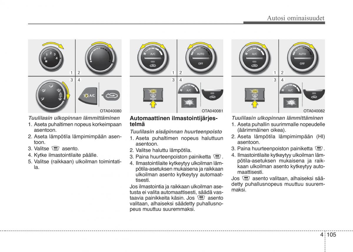 KIA Picanto II 2 omistajan kasikirja / page 179