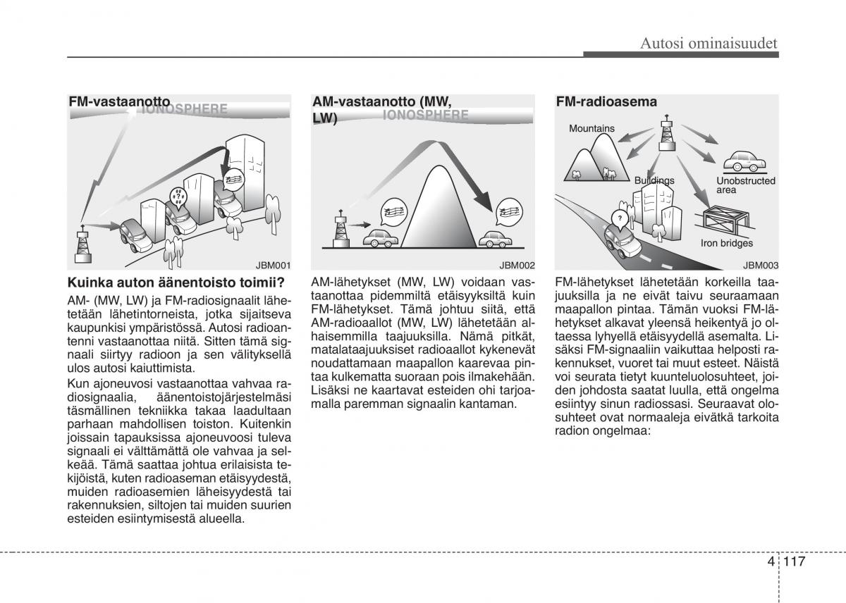 KIA Picanto II 2 omistajan kasikirja / page 191