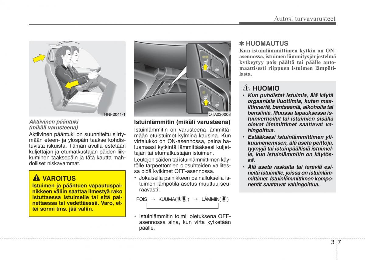 KIA Picanto II 2 omistajan kasikirja / page 20