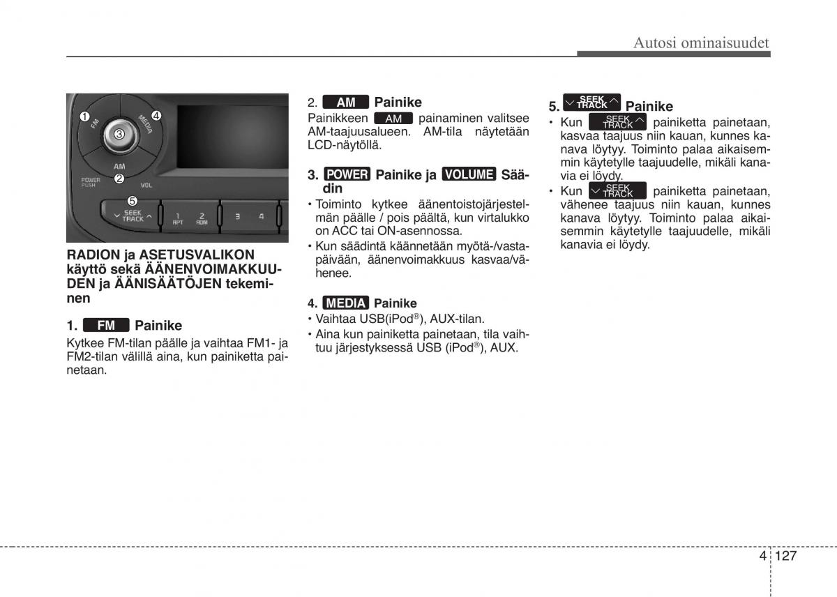 KIA Picanto II 2 omistajan kasikirja / page 201