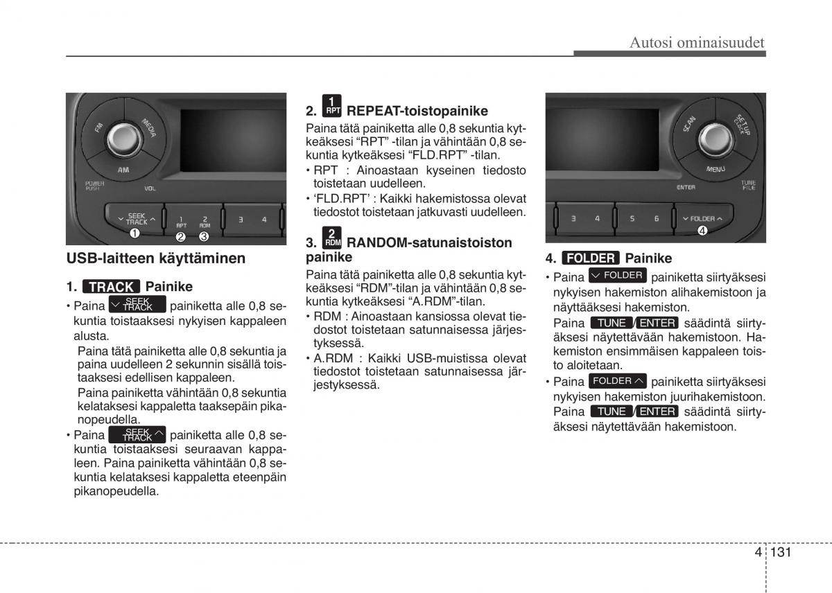 KIA Picanto II 2 omistajan kasikirja / page 205