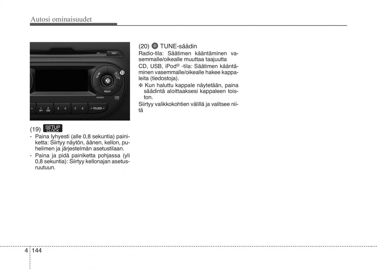 KIA Picanto II 2 omistajan kasikirja / page 218