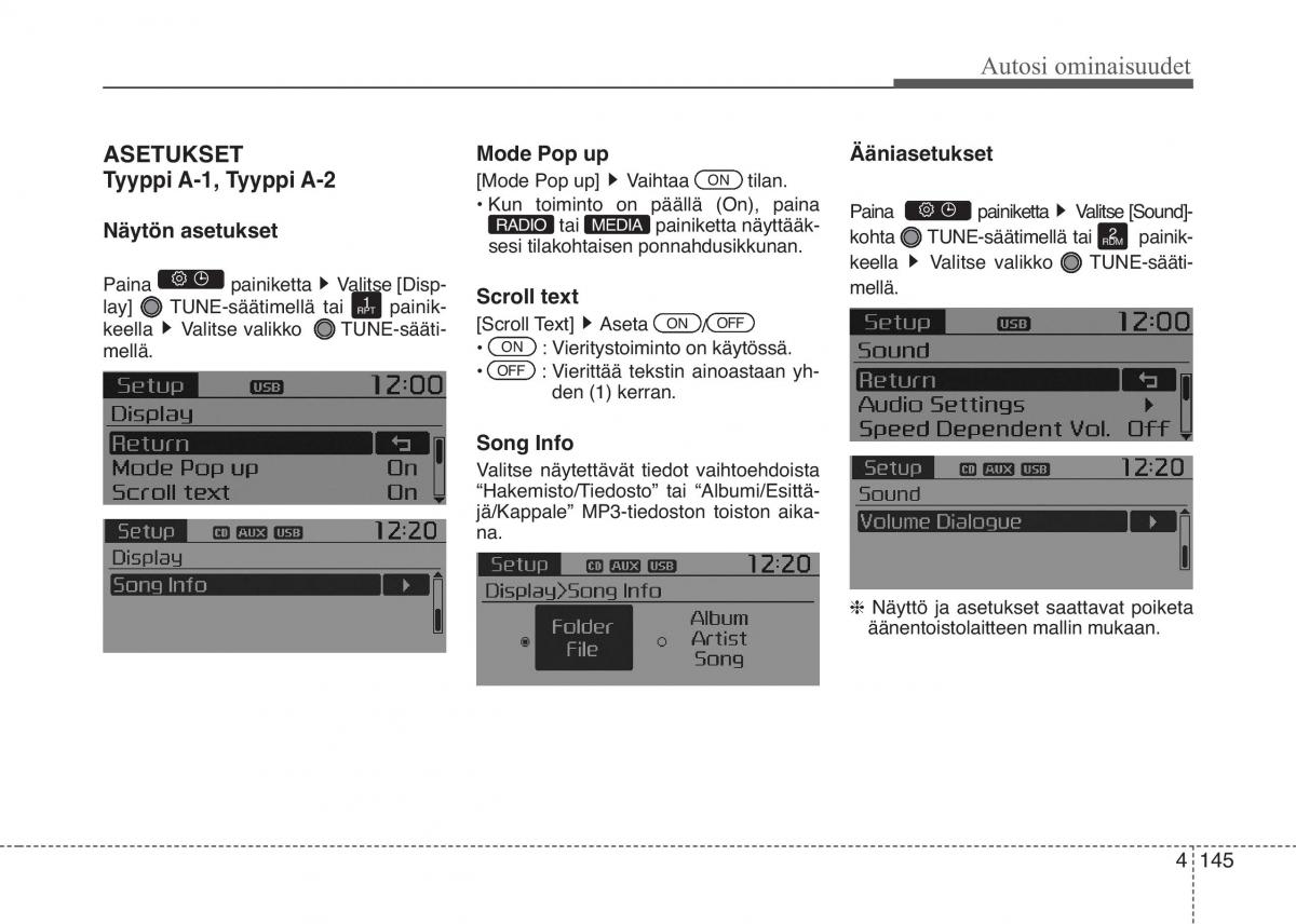 KIA Picanto II 2 omistajan kasikirja / page 219