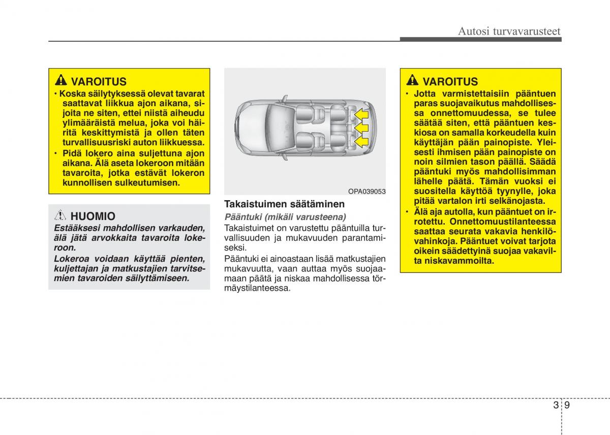 KIA Picanto II 2 omistajan kasikirja / page 22