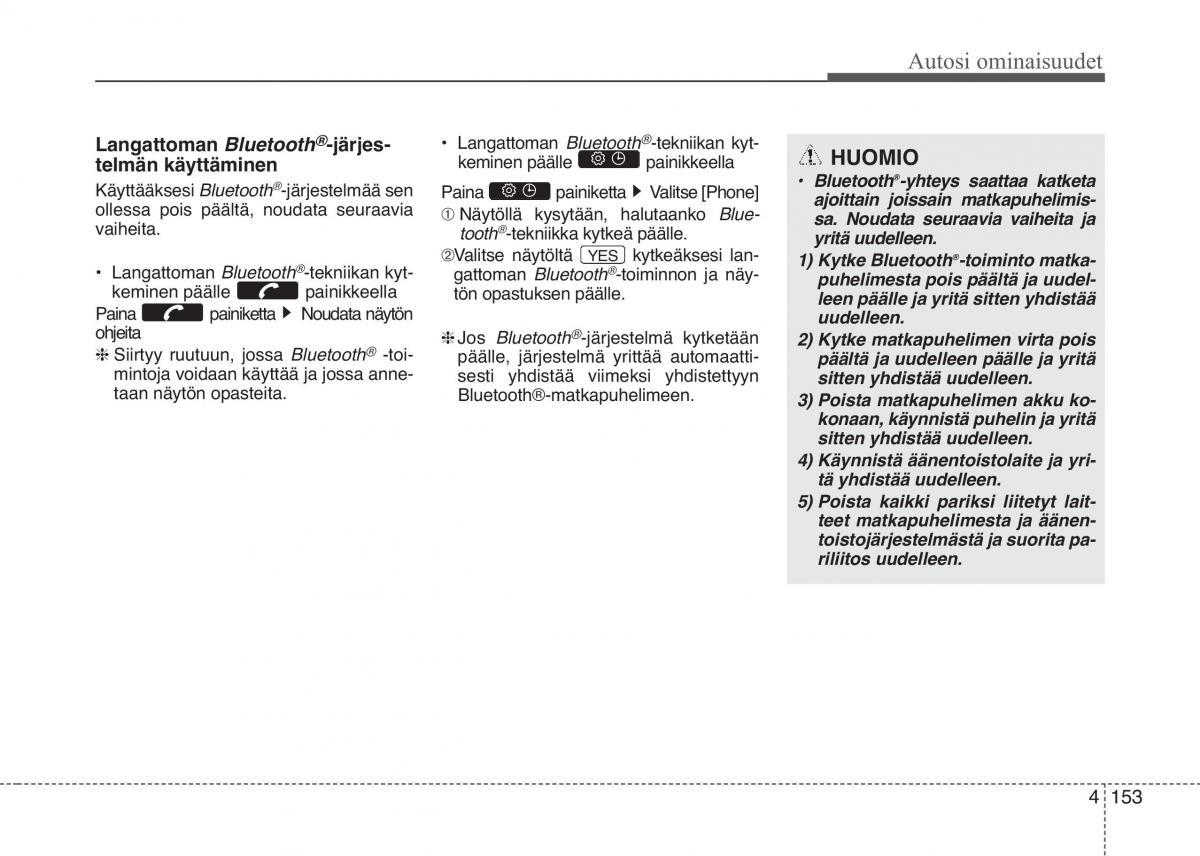 KIA Picanto II 2 omistajan kasikirja / page 227