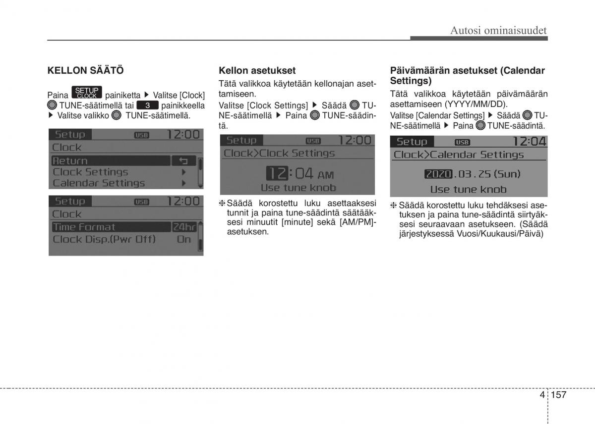 KIA Picanto II 2 omistajan kasikirja / page 231