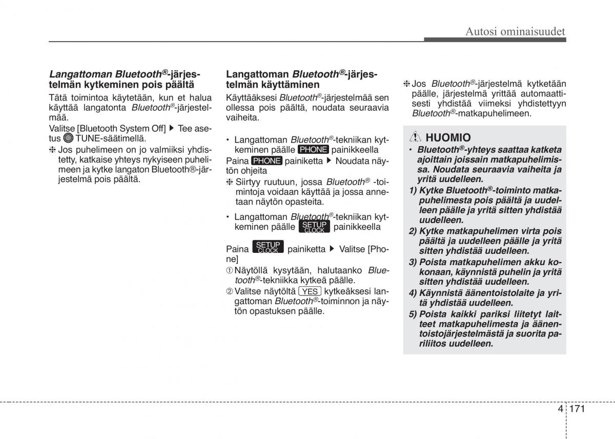 KIA Picanto II 2 omistajan kasikirja / page 245