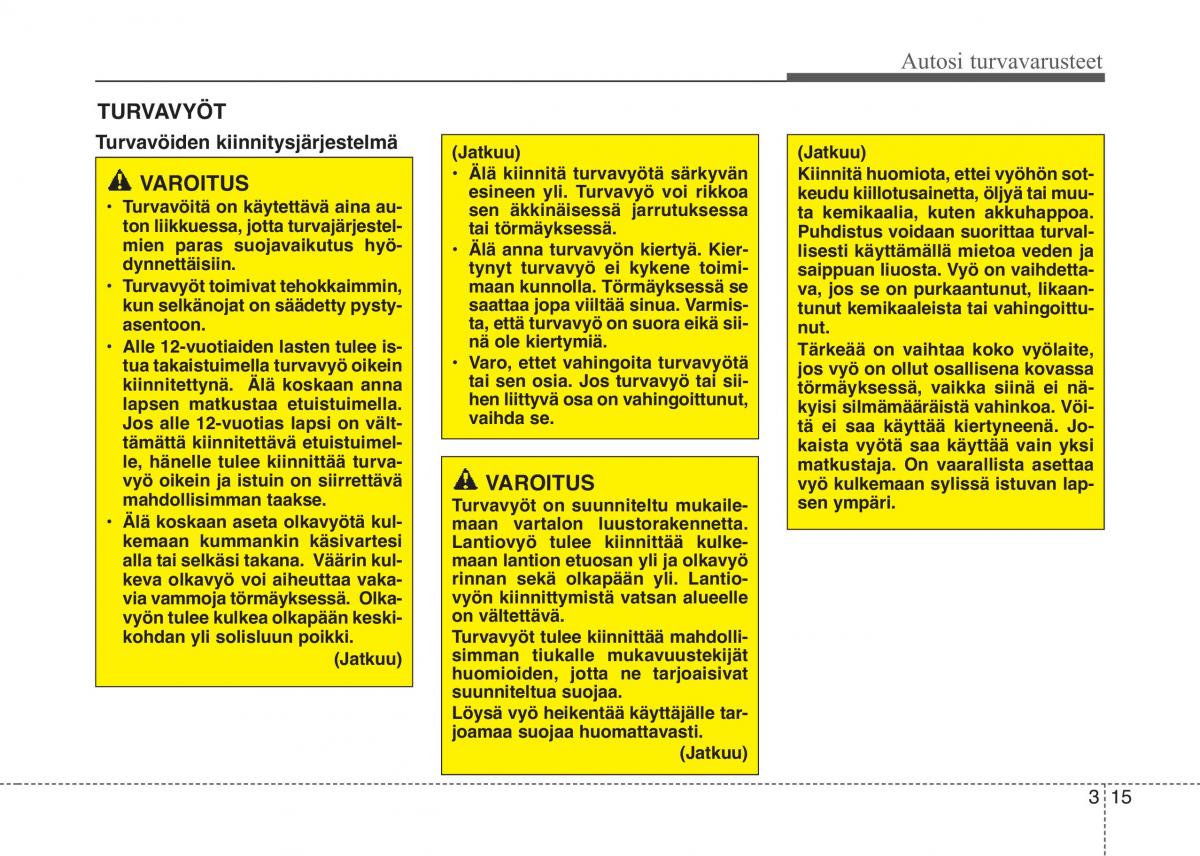 KIA Picanto II 2 omistajan kasikirja / page 28