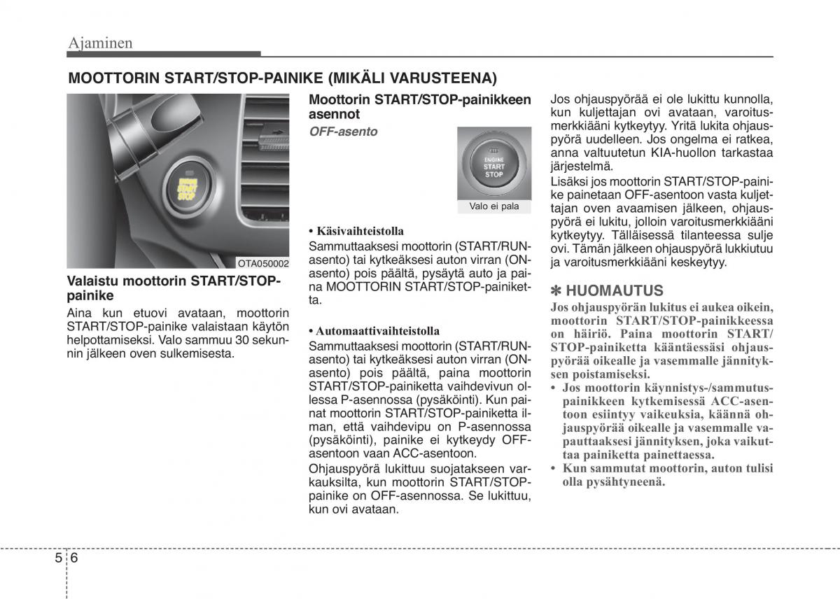 KIA Picanto II 2 omistajan kasikirja / page 280