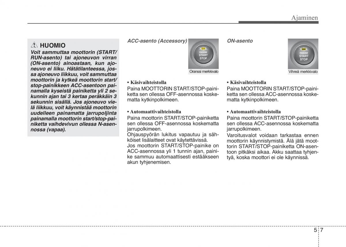 KIA Picanto II 2 omistajan kasikirja / page 281