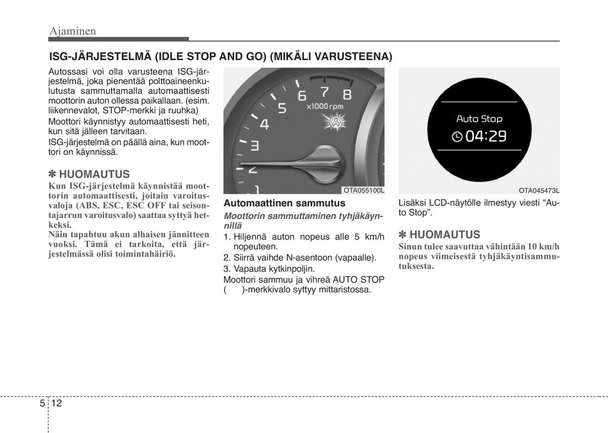 KIA Picanto II 2 omistajan kasikirja / page 286