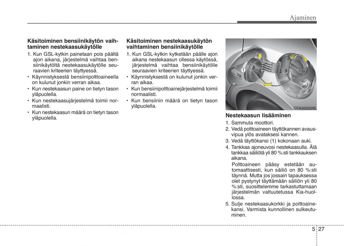 KIA Picanto II 2 omistajan kasikirja / page 301