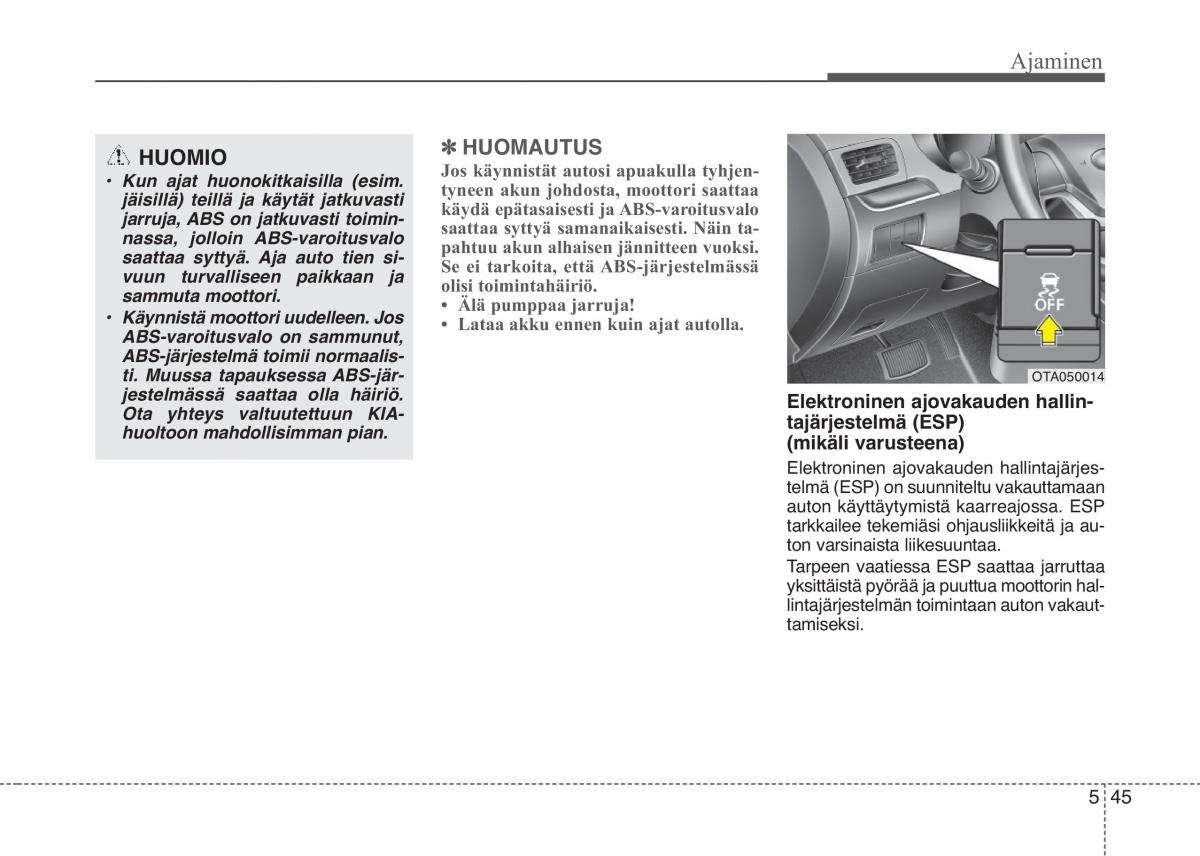 KIA Picanto II 2 omistajan kasikirja / page 319