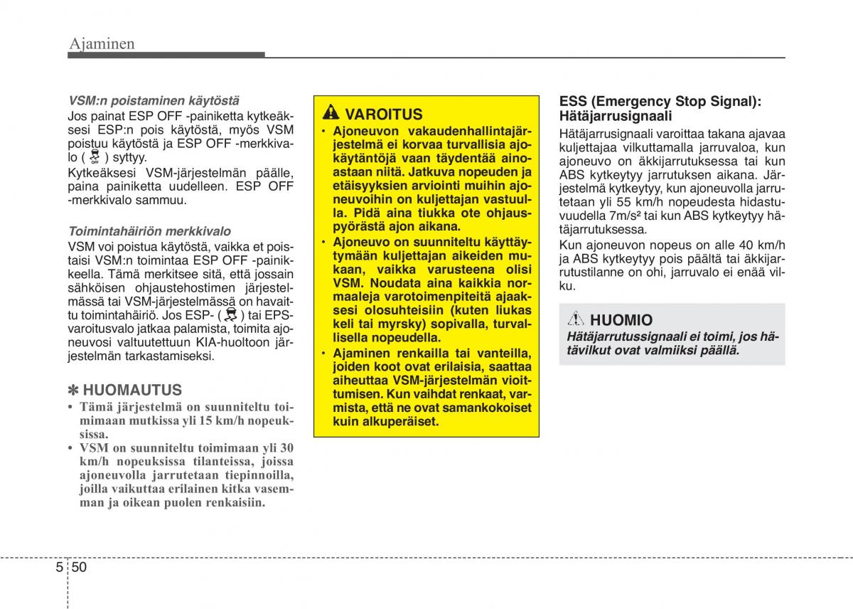 KIA Picanto II 2 omistajan kasikirja / page 324