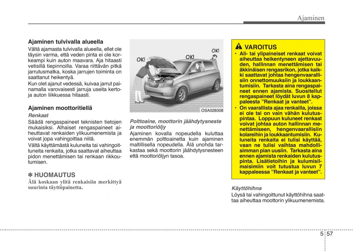 KIA Picanto II 2 omistajan kasikirja / page 331