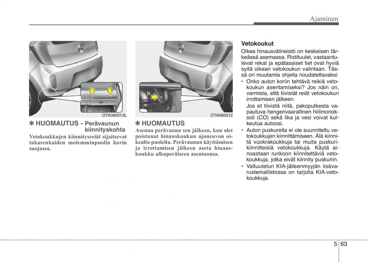 KIA Picanto II 2 omistajan kasikirja / page 337