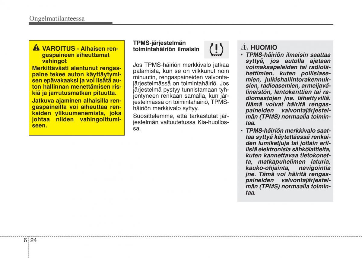 KIA Picanto II 2 omistajan kasikirja / page 368