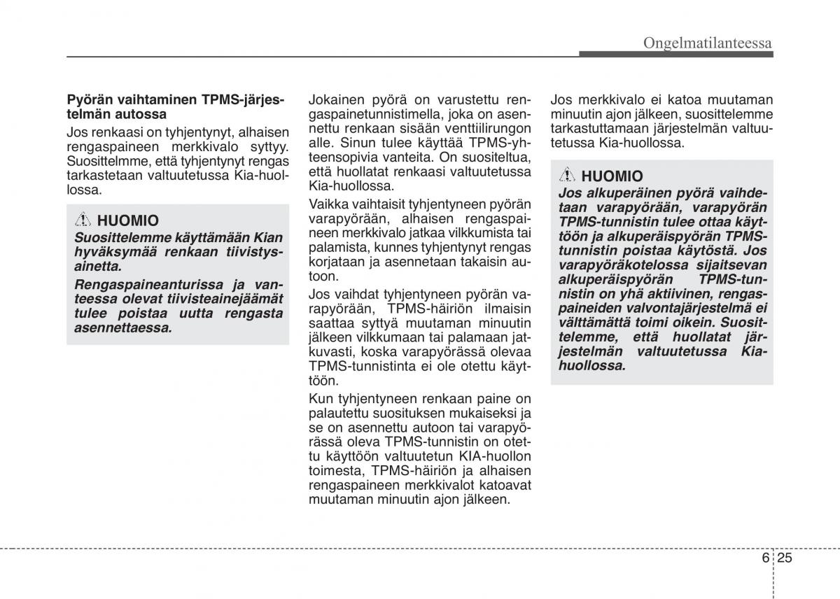 KIA Picanto II 2 omistajan kasikirja / page 369