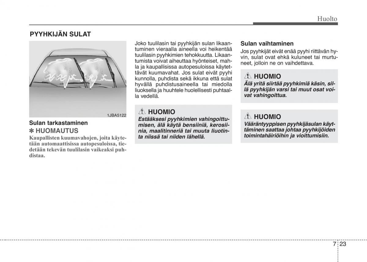 KIA Picanto II 2 omistajan kasikirja / page 398