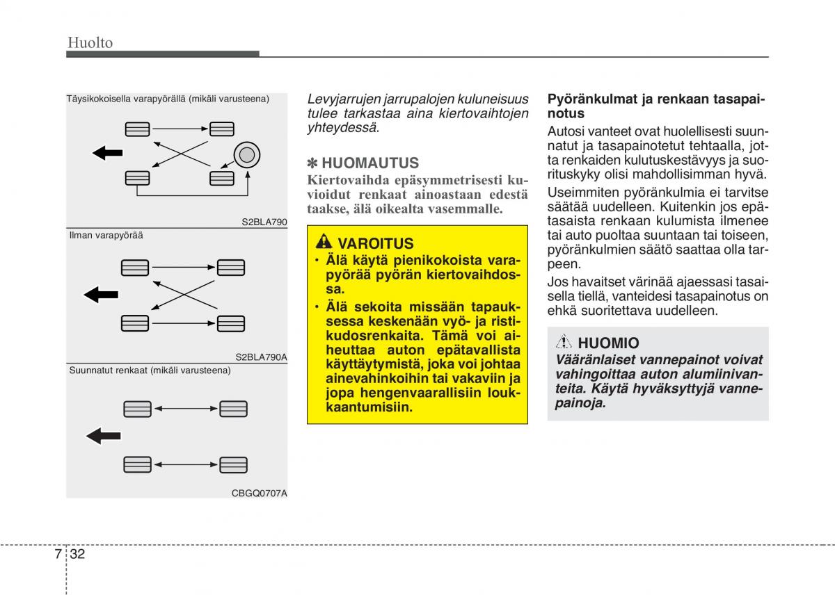 KIA Picanto II 2 omistajan kasikirja / page 407