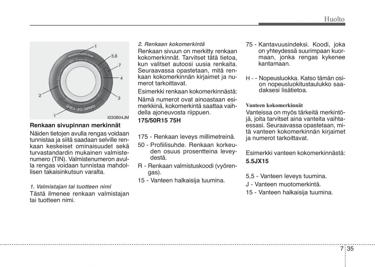 KIA Picanto II 2 omistajan kasikirja / page 410