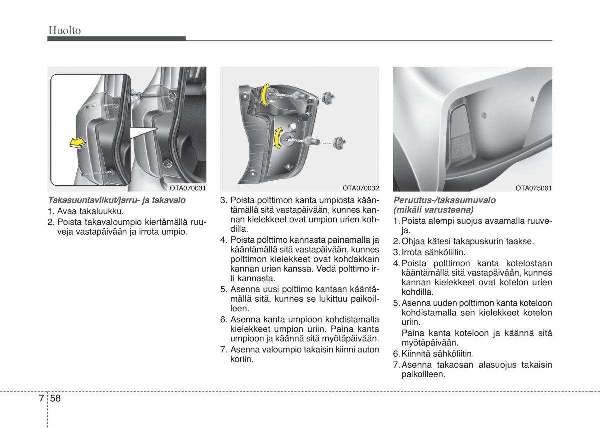 KIA Picanto II 2 omistajan kasikirja / page 433