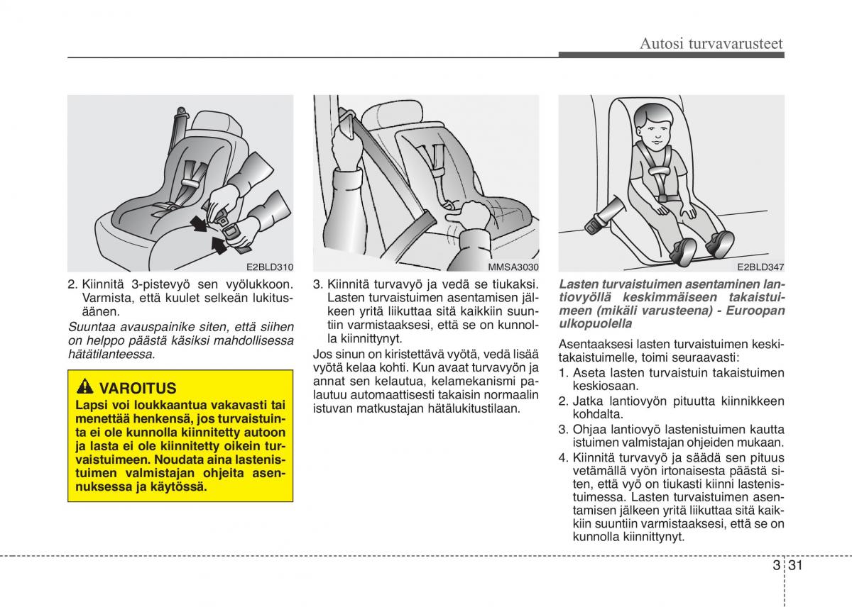 KIA Picanto II 2 omistajan kasikirja / page 44