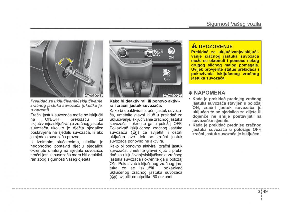 KIA Picanto II 2 vlasnicko uputstvo / page 64