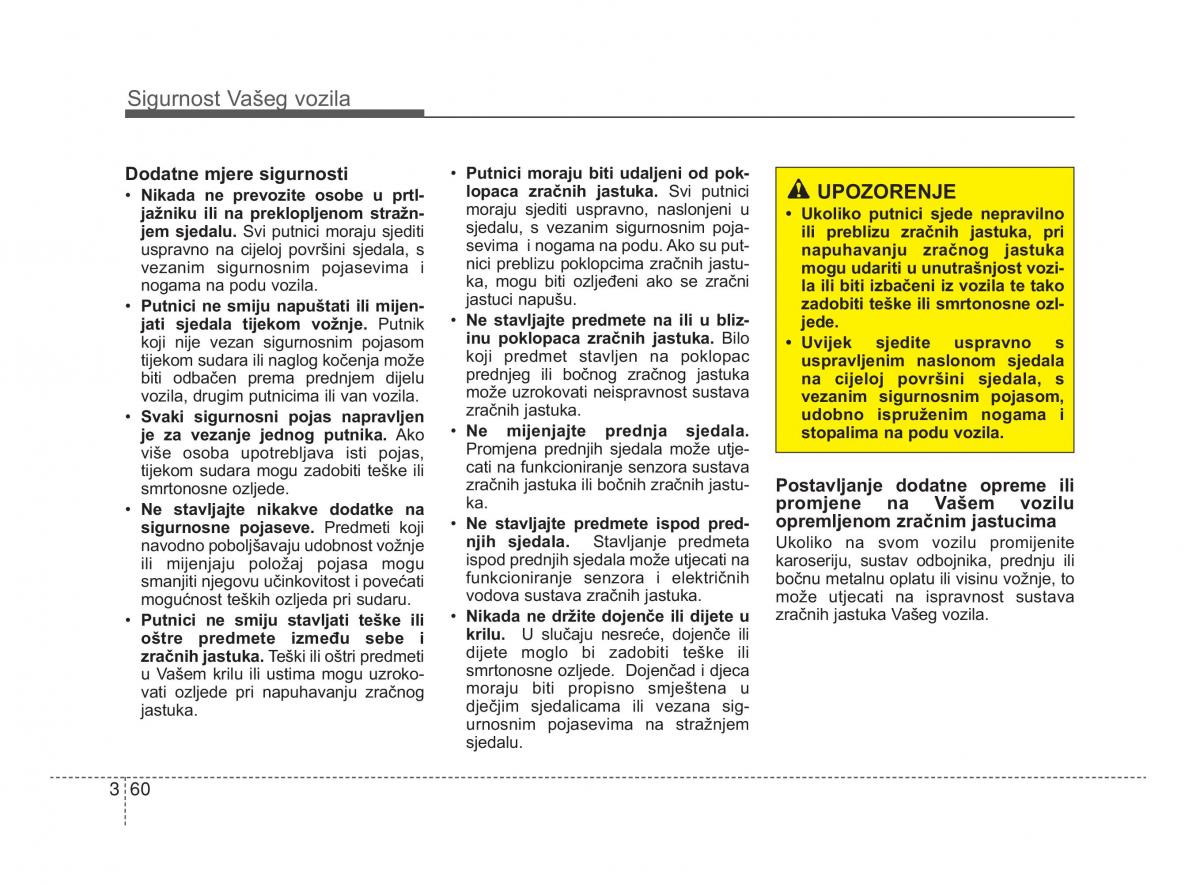 KIA Picanto II 2 vlasnicko uputstvo / page 75