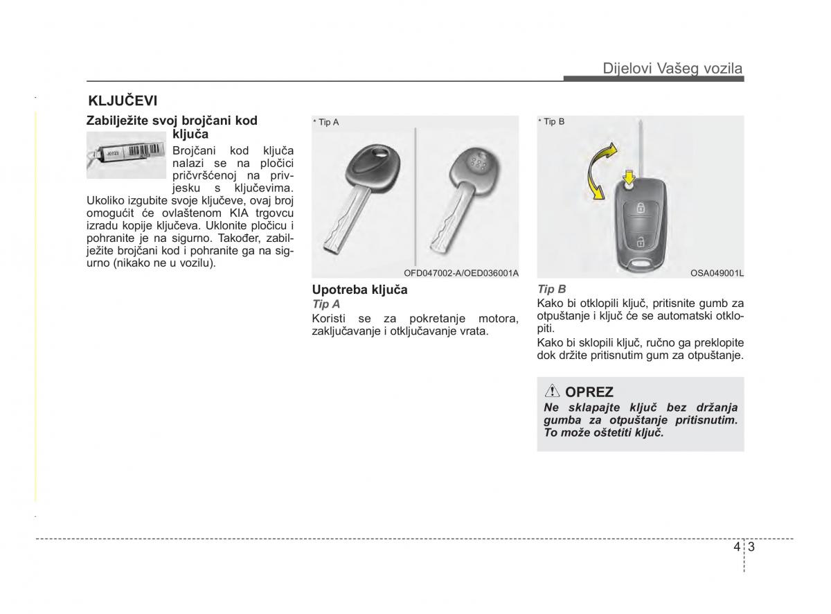 KIA Picanto II 2 vlasnicko uputstvo / page 80