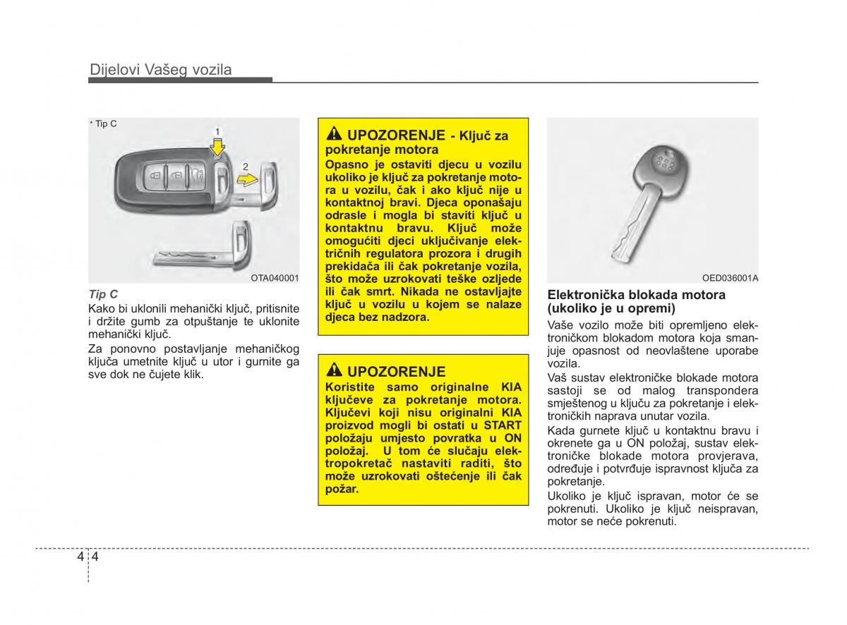 KIA Picanto II 2 vlasnicko uputstvo / page 81