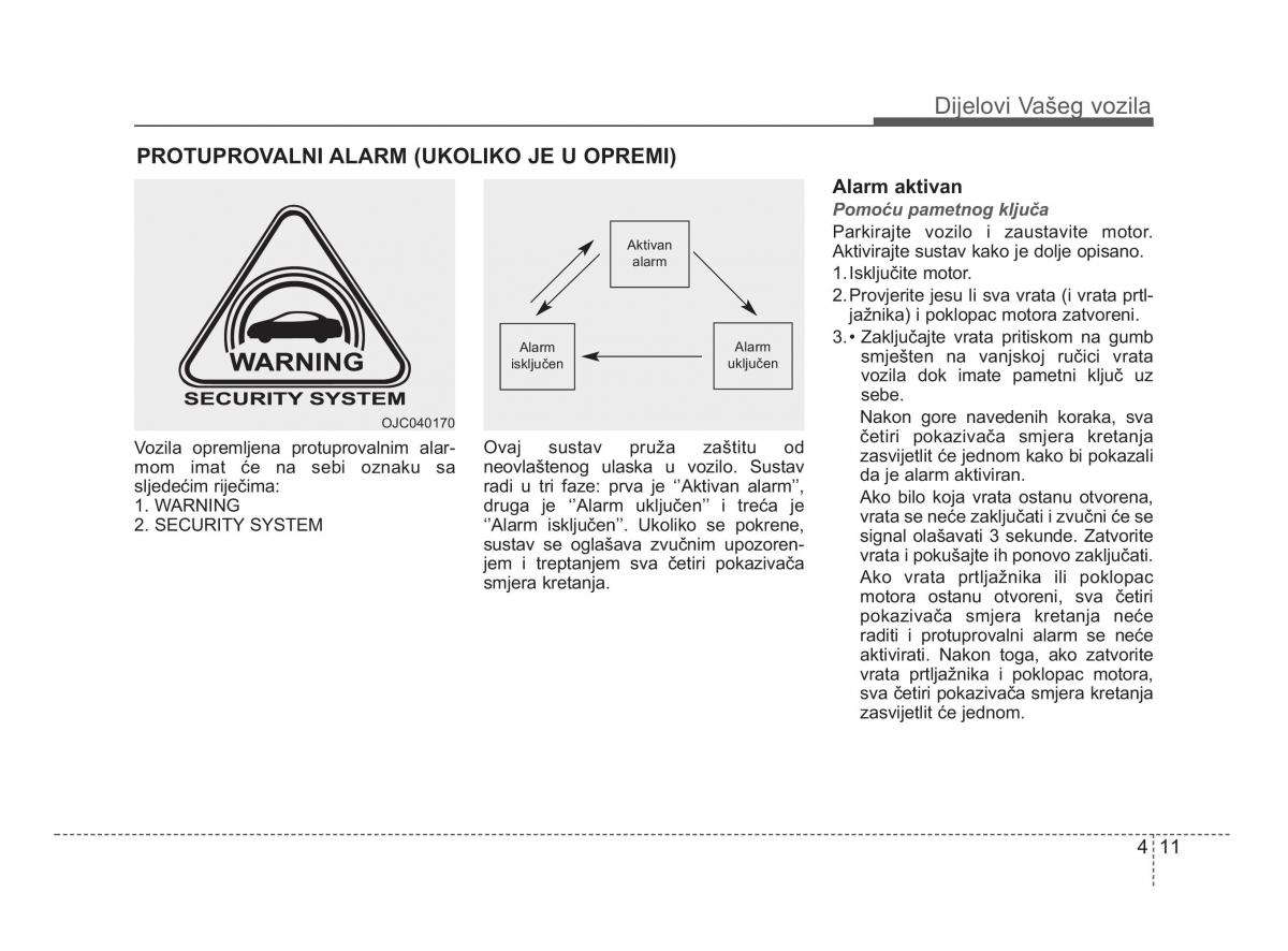 KIA Picanto II 2 vlasnicko uputstvo / page 88