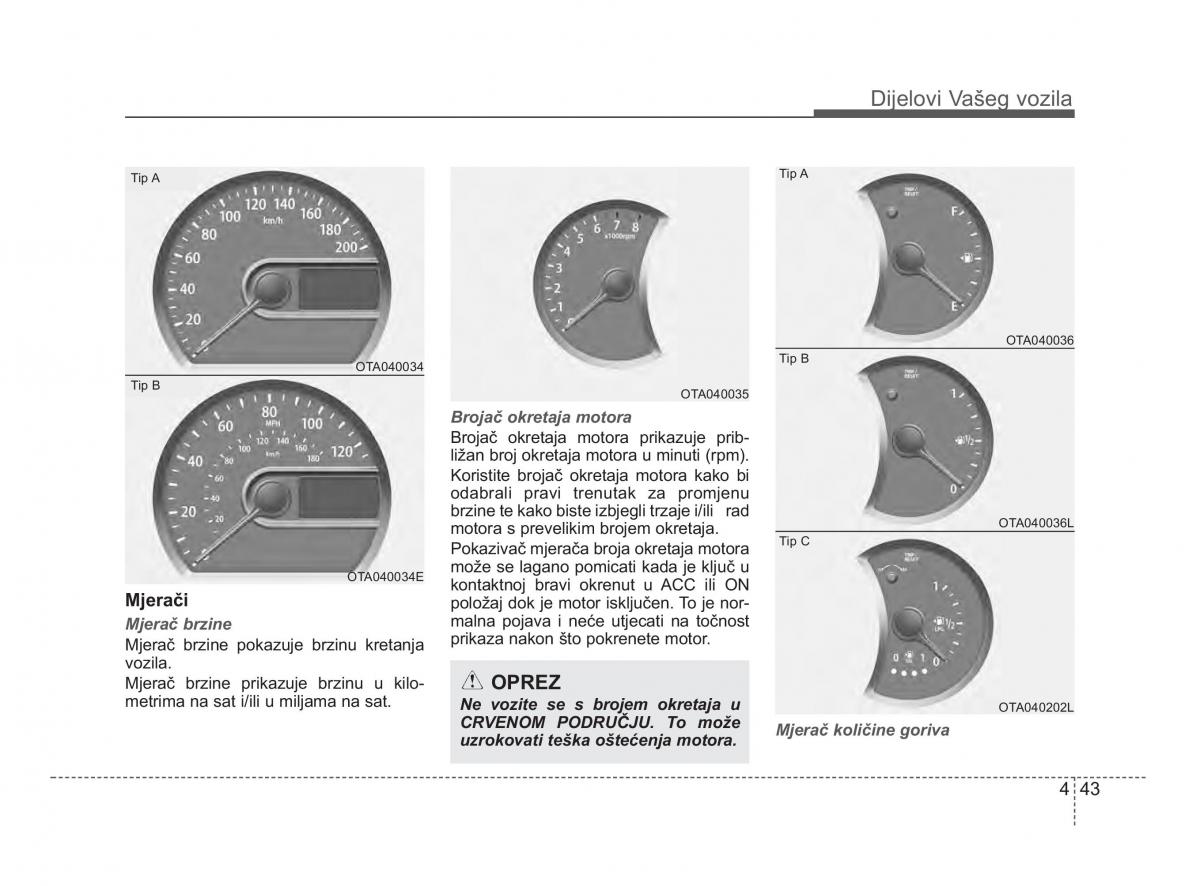 KIA Picanto II 2 vlasnicko uputstvo / page 120