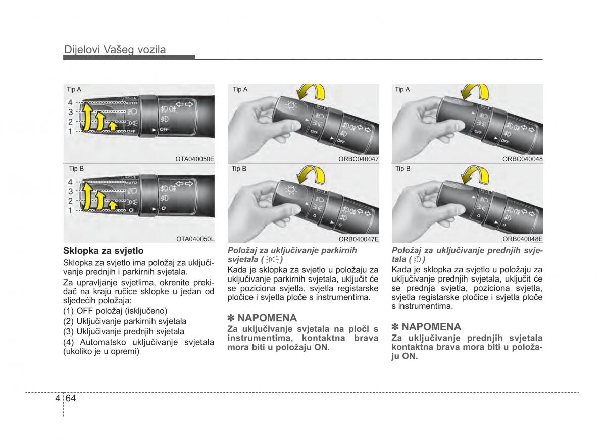 KIA Picanto II 2 vlasnicko uputstvo / page 141