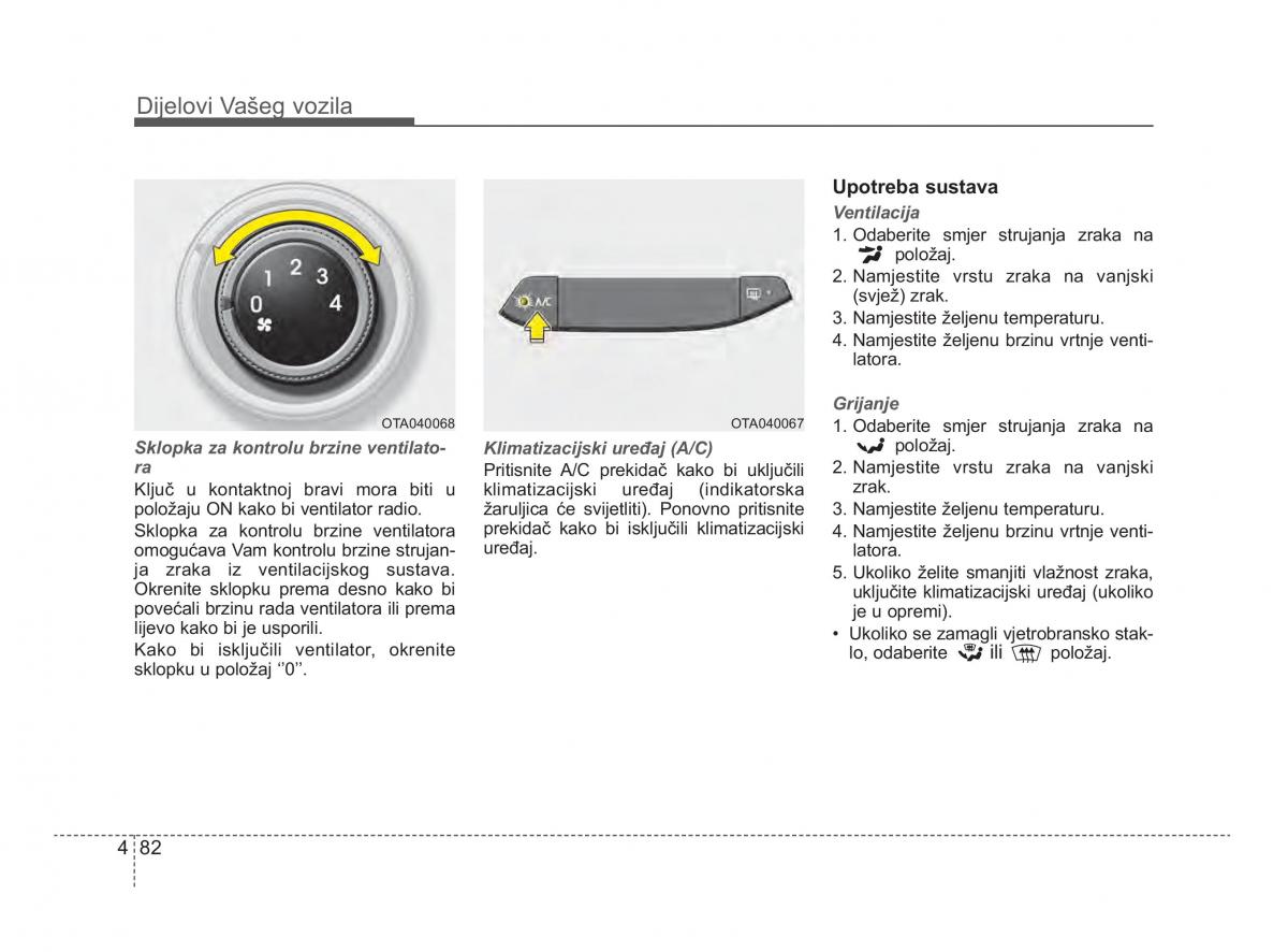 KIA Picanto II 2 vlasnicko uputstvo / page 159