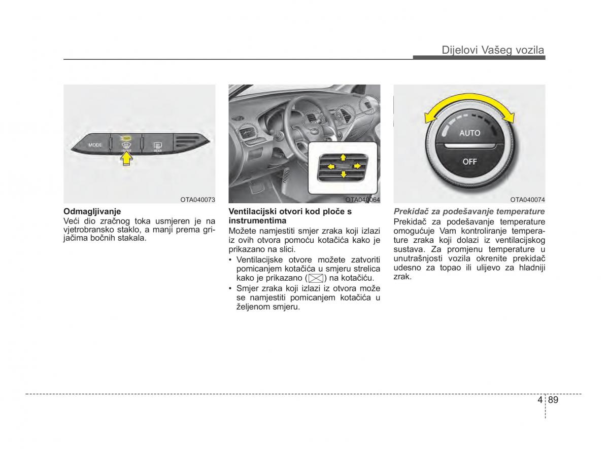 KIA Picanto II 2 vlasnicko uputstvo / page 166