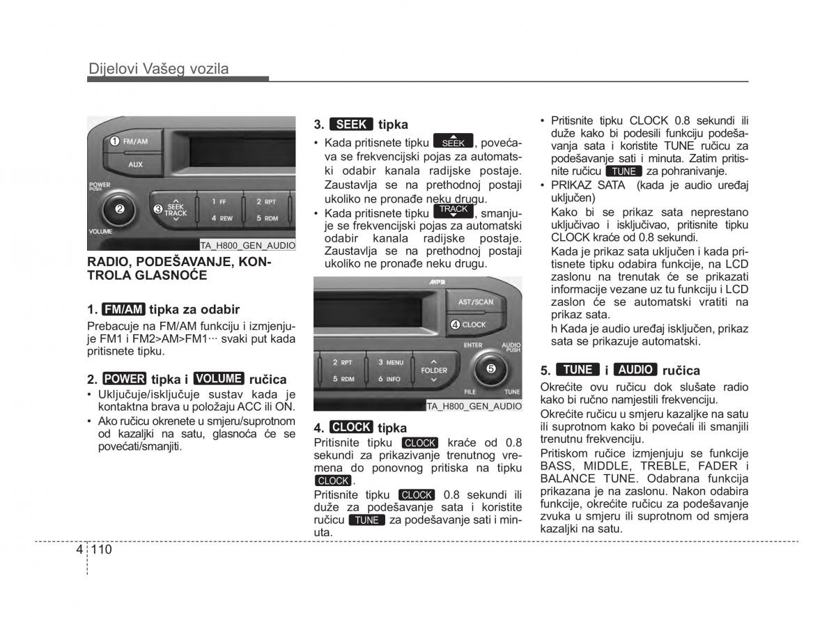 KIA Picanto II 2 vlasnicko uputstvo / page 187