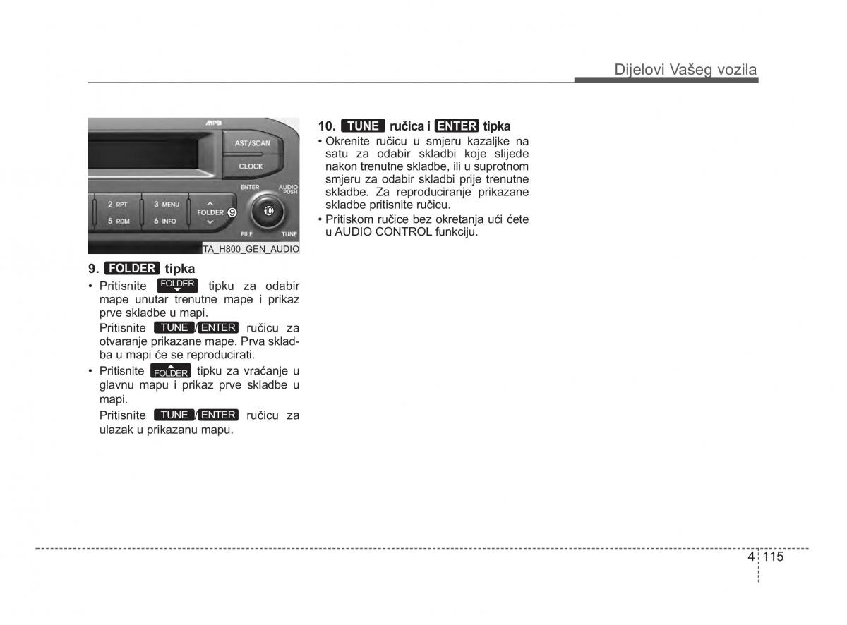 KIA Picanto II 2 vlasnicko uputstvo / page 192