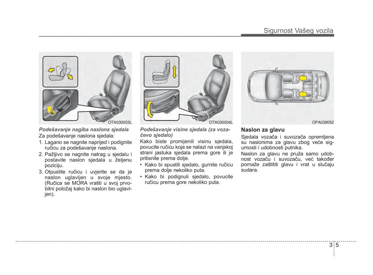 KIA Picanto II 2 vlasnicko uputstvo / page 20