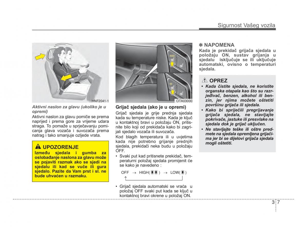 KIA Picanto II 2 vlasnicko uputstvo / page 22