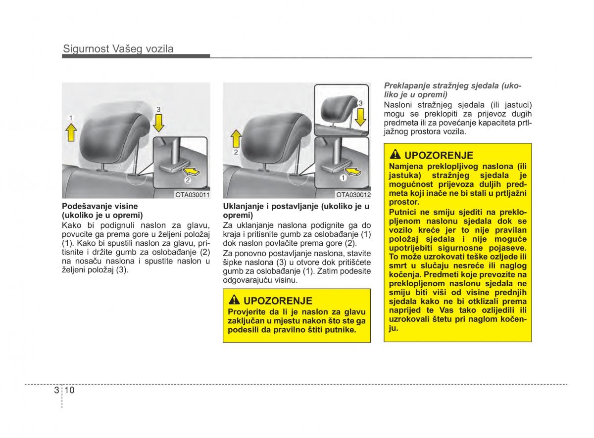 KIA Picanto II 2 vlasnicko uputstvo / page 25