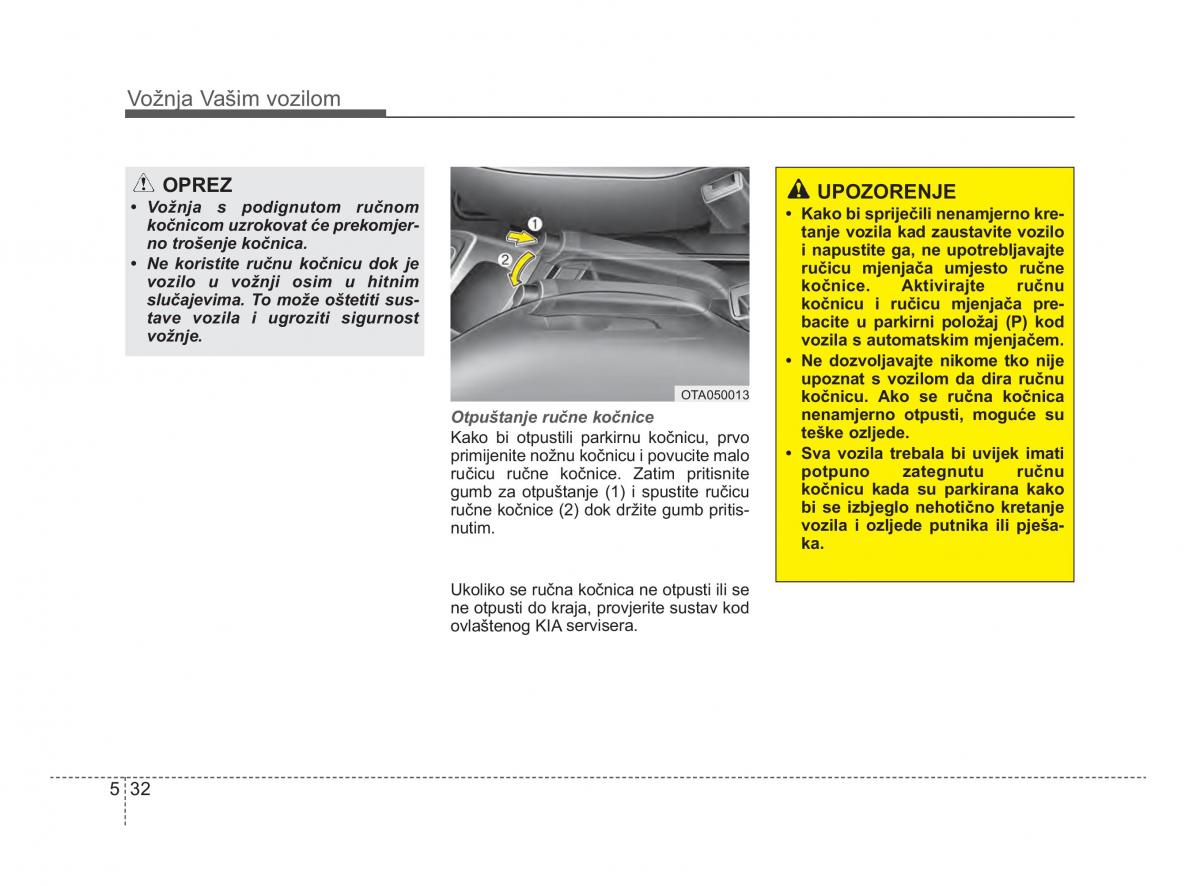 KIA Picanto II 2 vlasnicko uputstvo / page 273