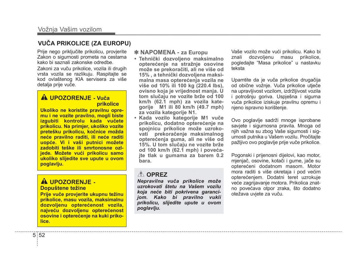 KIA Picanto II 2 vlasnicko uputstvo / page 293