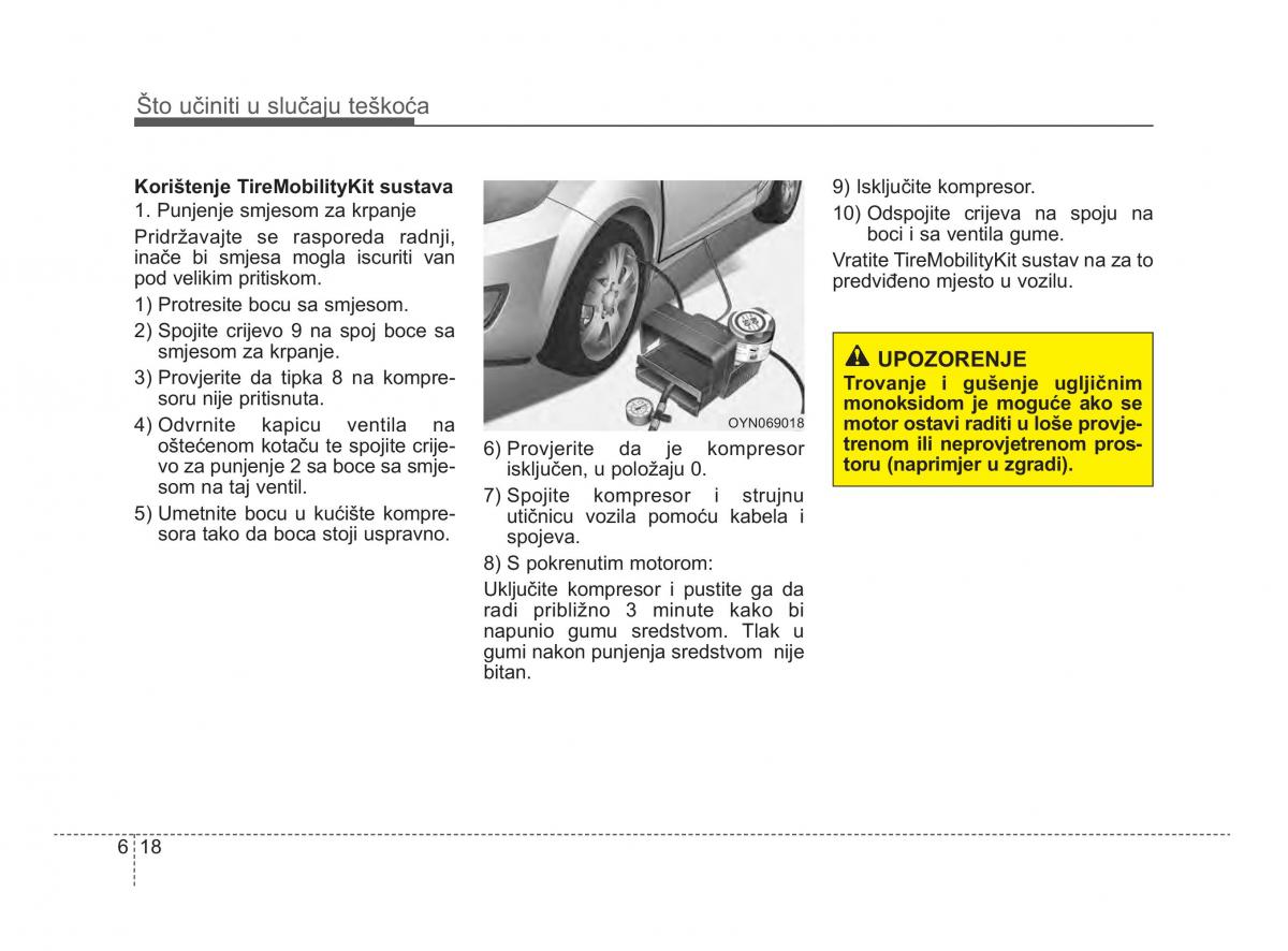 KIA Picanto II 2 vlasnicko uputstvo / page 319