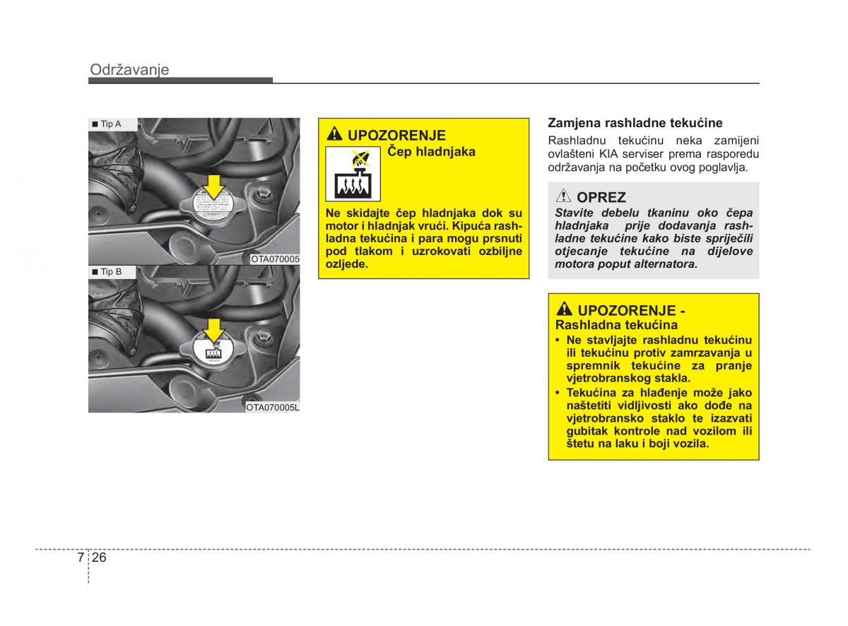 KIA Picanto II 2 vlasnicko uputstvo / page 353